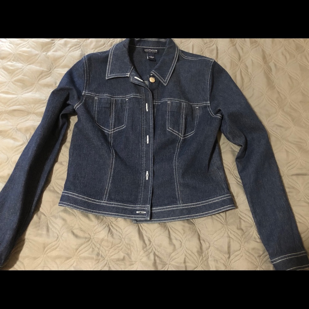 Ann Taylor Jean Jacket